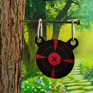Slingshot Practice Target Portable And Durable Panda Head Thick Target Metal Shooting Target Shooting Training For Slingshot - INDIAN SLINGSHOT