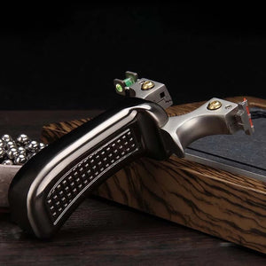 Slingshot Stainless Steel Fast Press Fish Shooting Slingshot Professional Slingshot - INDIAN SLINGSHOT