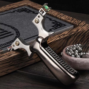 Slingshot Stainless Steel Fast Press Fish Shooting Slingshot Professional Slingshot - INDIAN SLINGSHOT