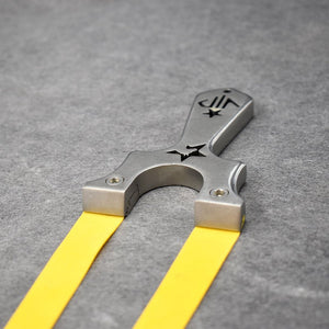 slingshot stainless Steel Portable Slingshot Powerful Fish Hunting Slingshot - INDIAN SLINGSHOT