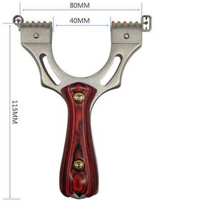 Slingshot Straight Traditional Flat Leather Bow Fast Pressing Accuracy Oblique Grip Estimated Bow Combo Slingshot Catapult - INDIAN SLINGSHOT