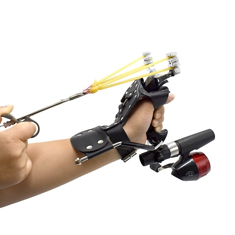 Dim Gray Slingshots for hunting adults high velocity powerful outdoor sling shot slingshot MARKSMAN