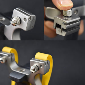 Stainless Steel Bow Head Scimitar Hunting Slingshot Precision Outdoor Shooting Slingshots - INDIAN SLINGSHOT