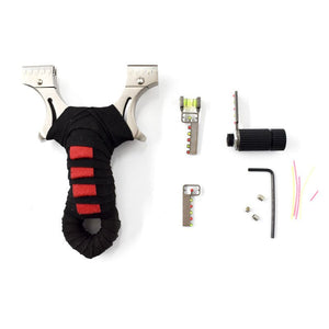 Stainless steel high quality sling shot strong outdoor hunting fish shooting slingshot - INDIAN SLINGSHOT