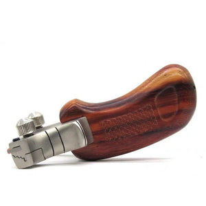 Stainless Steel Mini Spirit Beast Slingshot Rhino Horn Rosewood Solid Wood Handle Flat Skin Slingshot Flat Rubber Band - INDIAN SLINGSHOT