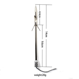 Stainless Steel Shooting Fish Darts Slingshot Darts Thin Head Arrow Hunting Fish Tool - INDIAN SLINGSHOT