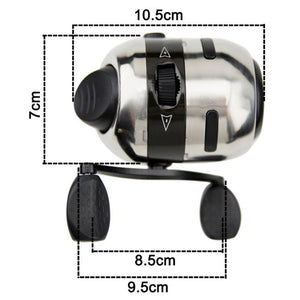 Stainless steel slingshot accessories professional fishing reel outdoor hunting fish shooting fishing reel - INDIAN SLINGSHOT