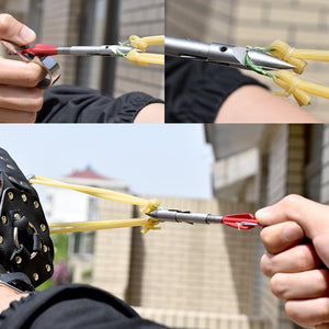 Stainless steel thick head fish dart for outer shooting and hunting fish sling shot accessories tool - INDIAN SLINGSHOT