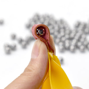 Steel Ammo Outdoor Slingshot Shooting High Carbon Stainless Steel Balls 6.35mm / 7mm / 8mm / 9mm / 10 mm - 100 Pieces Pack - INDIAN SLINGSHOT