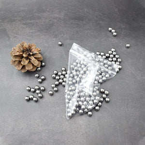 Steel Ammo Outdoor Slingshot Shooting High Carbon Stainless Steel Balls 6.35mm / 7mm / 8mm / 9mm / 10 mm - 100 Pieces Pack - INDIAN SLINGSHOT