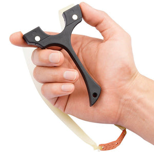The New Fast Pressing Slingshot Y-shaped Free Strapping Flat Leather Slingshot Frame Adult Outdoor Competitive Slingshot - INDIAN SLINGSHOT