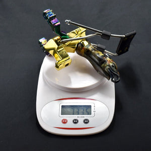 The new powerful slingshot foldable slingshot for outdoor hunting wrist strap rubber strap slingshot sling shot - INDIAN SLINGSHOT