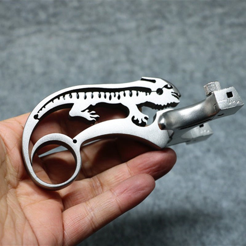 The new powerful stainless steel high-quality aiming precision slingshot flat leather rubber band unique style Outdoor sports - INDIAN SLINGSHOT