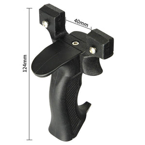 Thick Handle Wide Head Flat Leather Elastic Double Bow Head Fast Pressure Slingshot Outdoor Support Head Powerful Catapult Toys - INDIAN SLINGSHOT