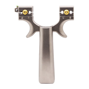 Titanium Alloy Slingshot Precision Outdoor Sports Slingshot Aviation Material Adjustable Sight Accurate Shooting Target Shooting - INDIAN SLINGSHOT