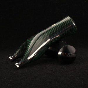 Titanium Steel CNC Vase Mouth Five-star Flying Tiger Flat Leather Slingshot Titanium Steel Recurve Technology Wooden Slingshot - INDIAN SLINGSHOT