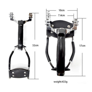 Lavender Traditional Folding Slingshot Professional Metal slingshot Outdoor Hunting Slingshot