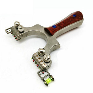 Which Power Stainless Steel Flat Skin Wood Slingshot Outdoor Fast Extrusion Slingshot Powerful Catapult Precision Shooting - INDIAN SLINGSHOT