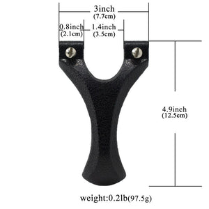 Black Wholesale and retail resin sling shot slingshot set outdoor powerful slingshot set