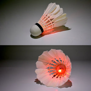 Dim Gray Wholesale colorful LED luminous nylon badminton for game training INDIAN SLINGSHOT