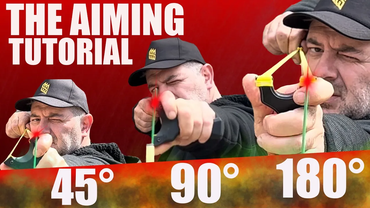 Mastering Slingshot Aiming at 90, 45 & 180 Degrees