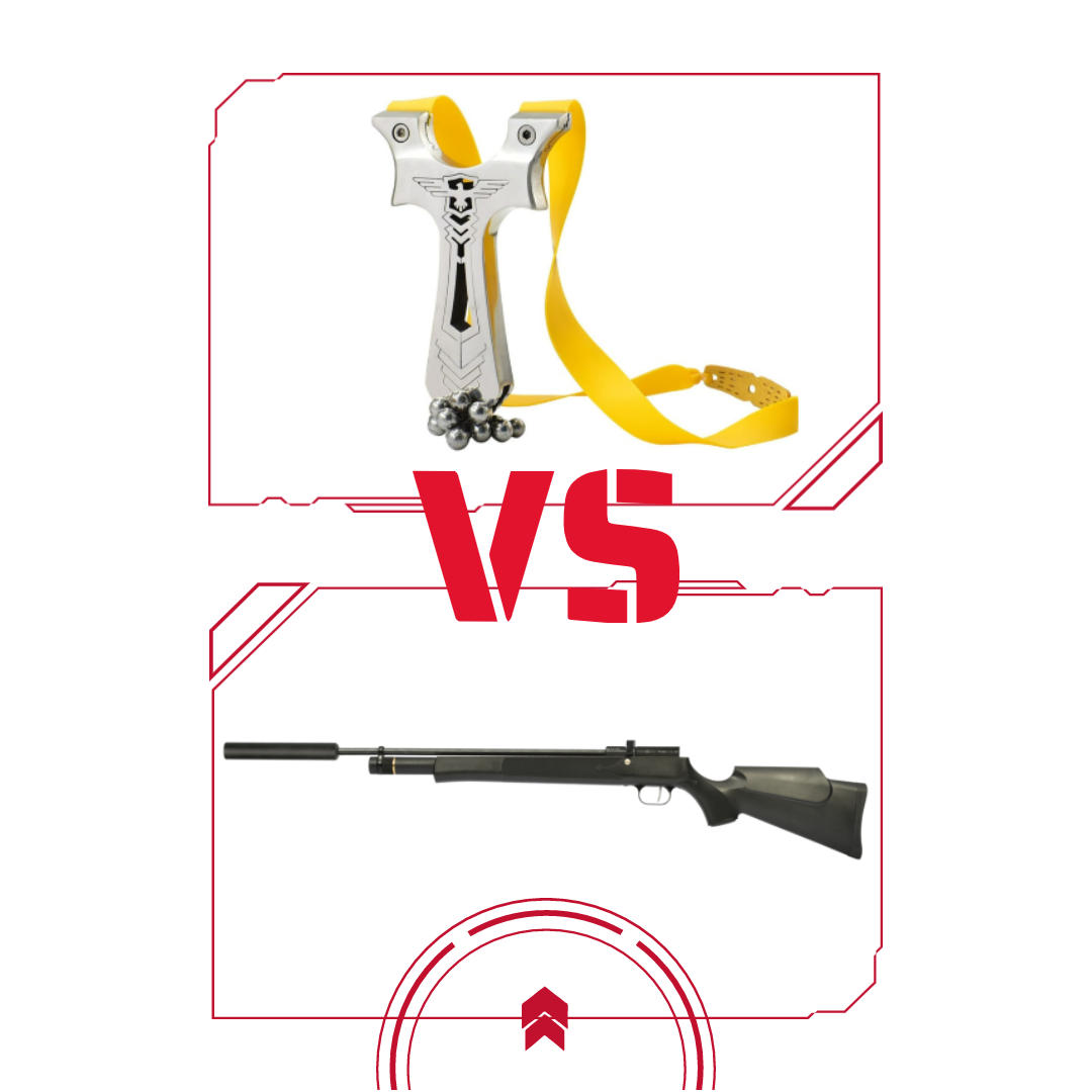 Slingshot vs Airgun