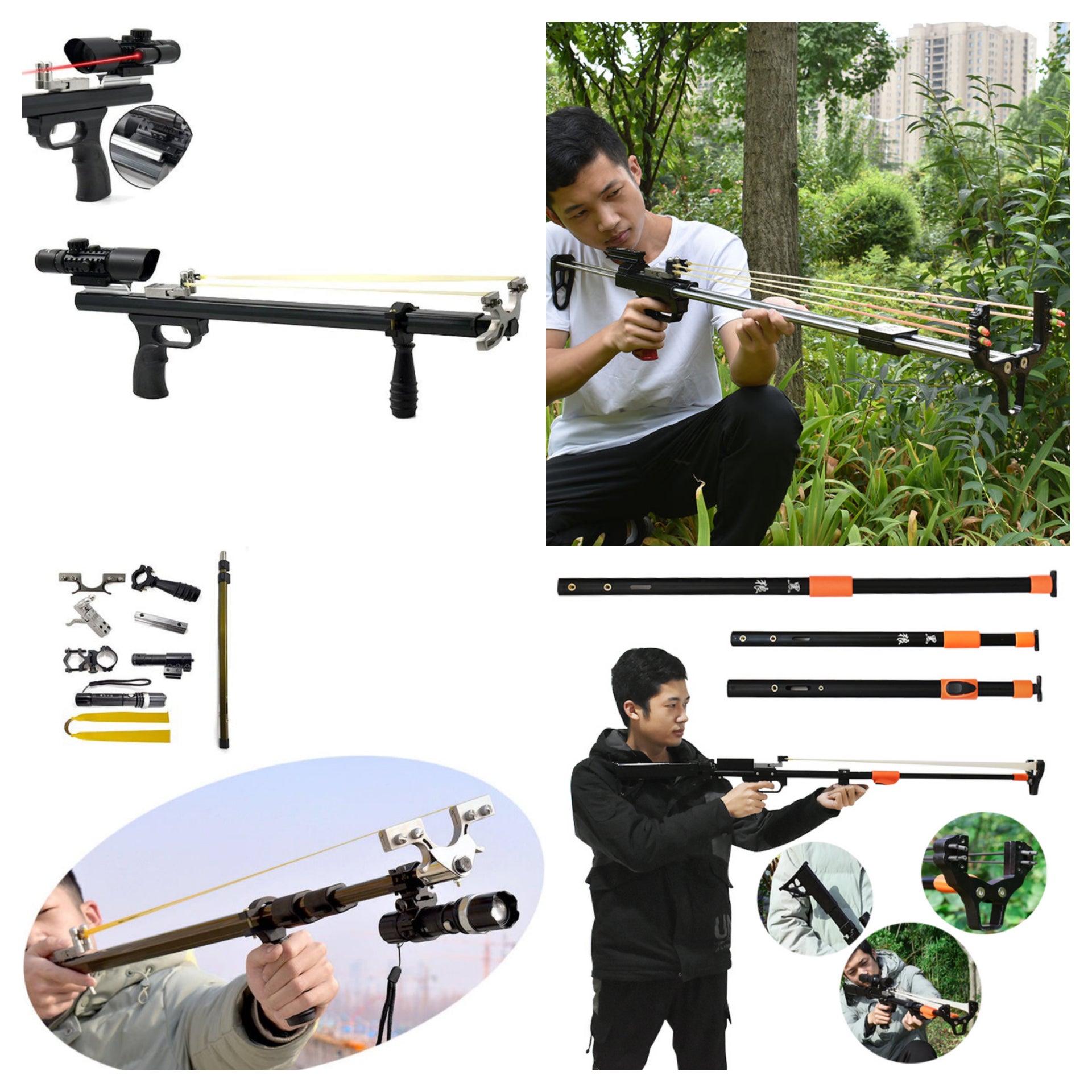Slingshot Long Rod Rifle