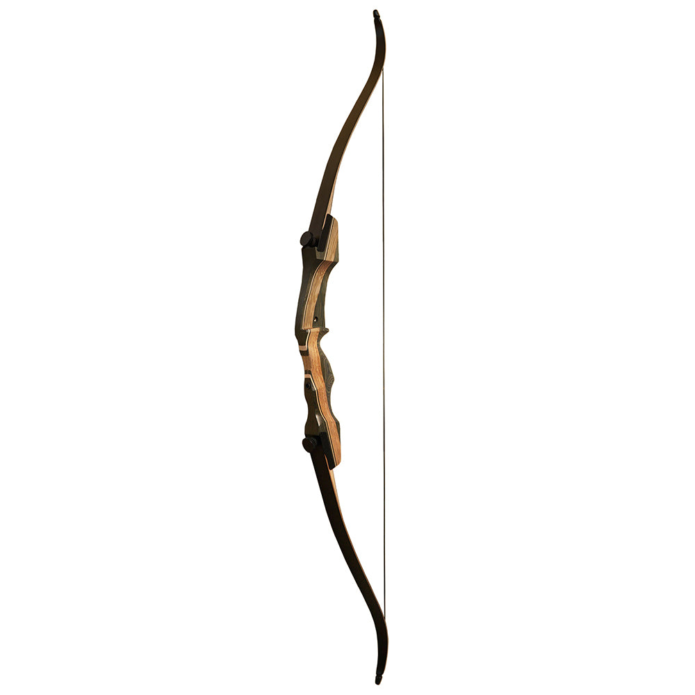 White Smoke SAMICK Sage 62” Takedown Recurve Bow – Green Maple & Rosewood Riser | 30–55 lbs | RH & LH SAMICK