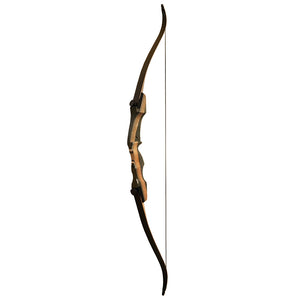 White Smoke MARKSMAN Sage 62” Takedown Recurve Bow – Green Maple & Rosewood Riser | 30–55 lbs | RH & LH MARKSMAN