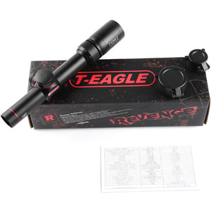 White Smoke 1.5-5X20 WA Aluminum Alloy Optical Scope – Waterproof Outdoor Viewing Scope T-EAGLE