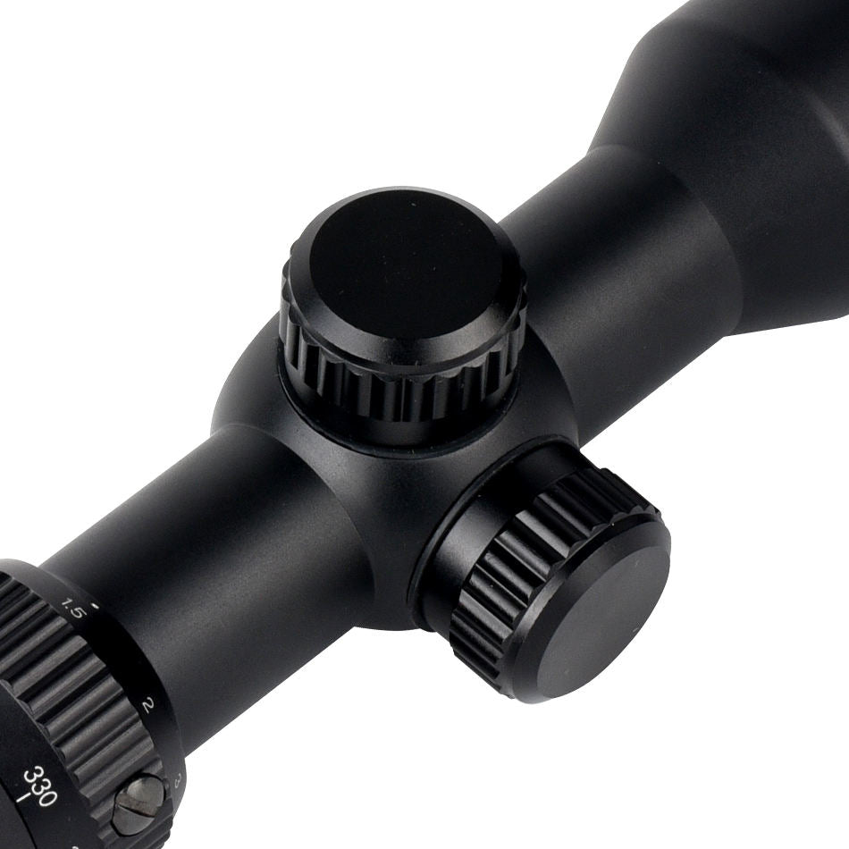 White Smoke 1.5-5X32 Outdoor Sports Optical Scope – Adjustable Magnification Viewing Scope MARKSMAN