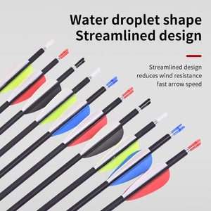 Light Gray SPG 1.75 Inch Arrow Vanes – Plastic Parabolic Fletching SPG