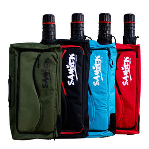 White Smoke SAMICK Archery Backpack Accessories – Polyester Equipment Backpack with Arrow & Stabilizer Case SAMICK