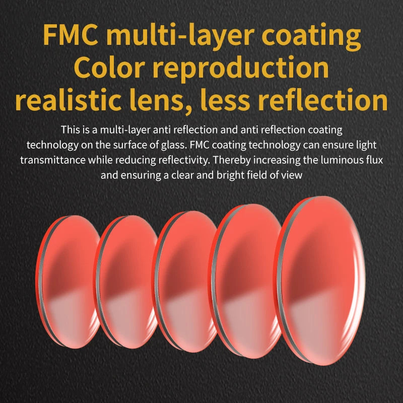 Dark Slate Gray SPG 10X Field Glasses – High Definition Optical Binoculars SPG