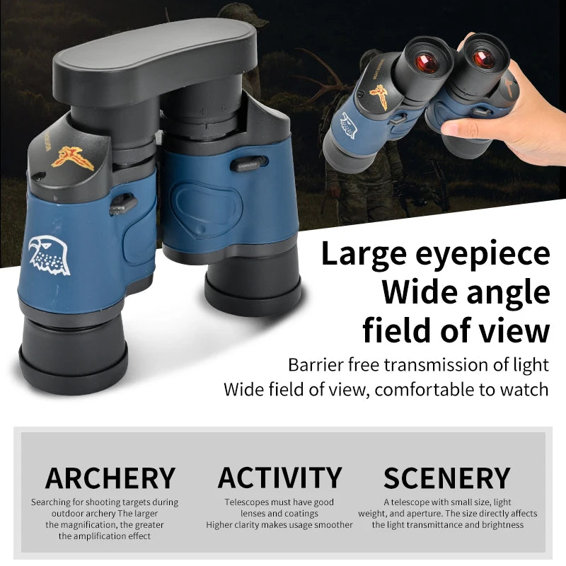 Light Gray SPG 10X Field Glasses – High Definition Optical Binoculars SPG