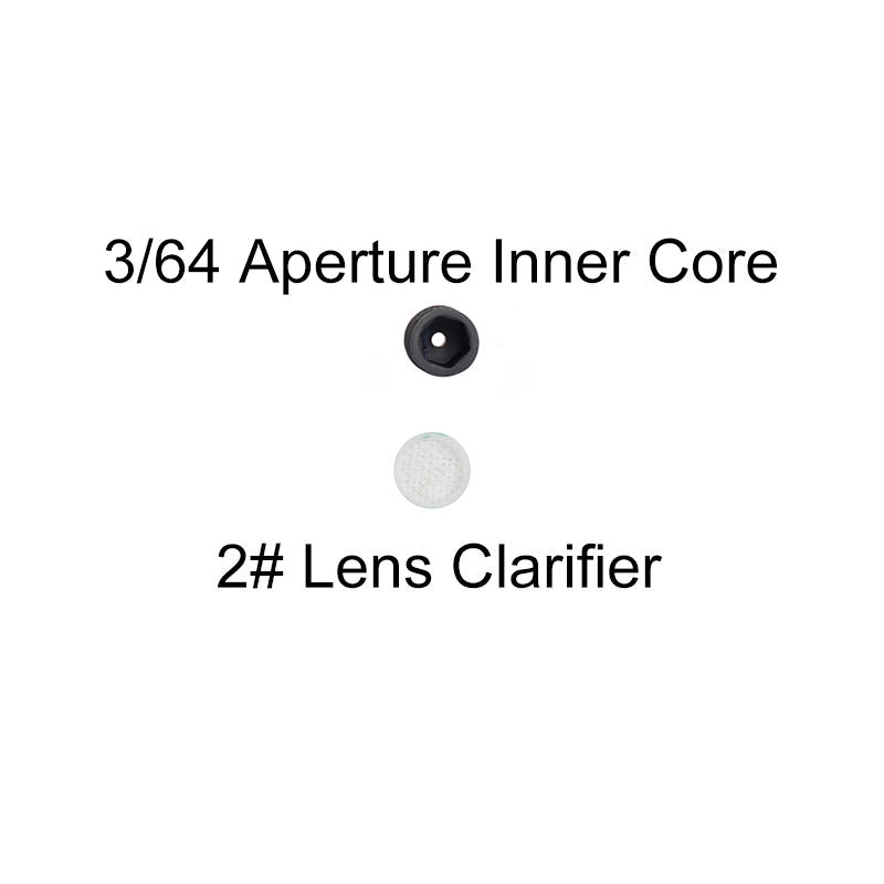 White Smoke SPG Archery Peep Sight Clarifier Lens Kit for Compound Bow SPG