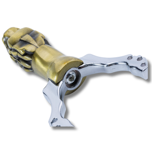 Gray Golden Serpent Alloy Slingshot MARKSMAN