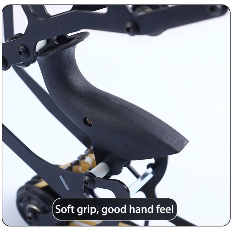 White Smoke High Precision Dual-Purpose Adult Outdoor Target Shooting Bow For Continuous Composite Steel Ball Shooting MARKSMAN