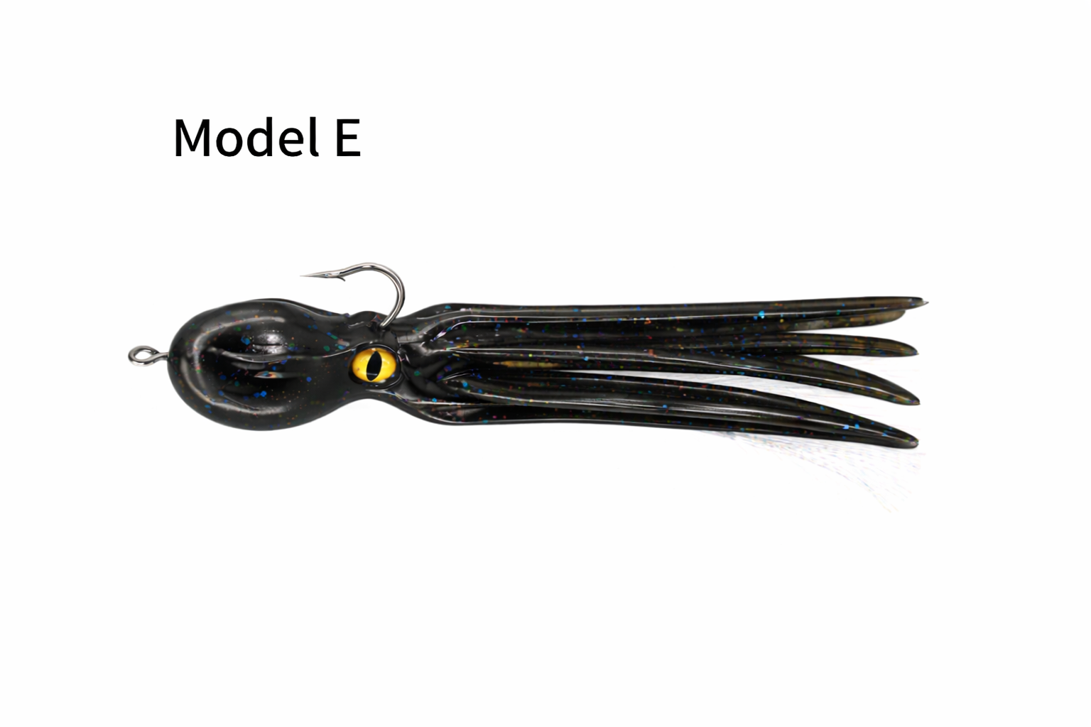 11cm 22g Luminous Octopus Soft Fishing Lure with Double Hooks