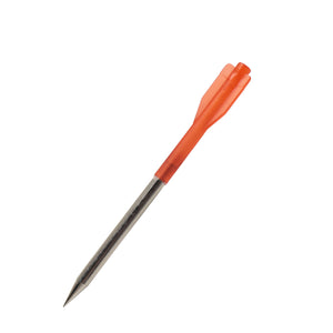 White Smoke 11cm Red Aluminum Alloy Arrow Bolt Set (10 PCS) with Plastic Fletching and Steel Tip Accessories INDIAN SLINGSHOT