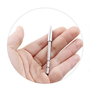 Gray SPG 120 Grain 4.2mm Stainless Steel Arrow Head Insert SPG