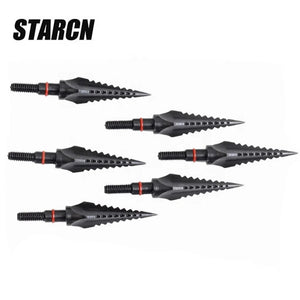 Dark Slate Gray SPG SP-HA609 125 Grain Carbon Steel Arrow Tips | Replaceable Broadhead SPG