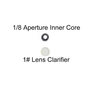 White Smoke SPG Archery Peep Sight Clarifier Lens Kit for Compound Bow SPG