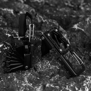 Dark Slate Gray 13-in-1 Bicycle Repair EDC Multi Tool | Portable Bike Tool MARKSMAN
