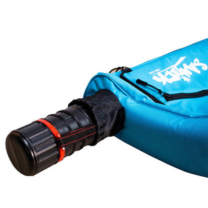 White Smoke SAMICK Archery Backpack Accessories – Polyester Equipment Backpack with Arrow & Stabilizer Case SAMICK