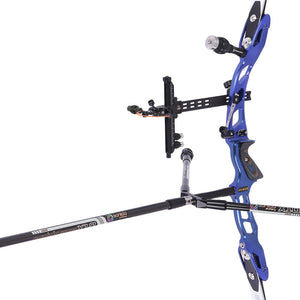 Dark Slate Gray Sanlida® Miracle X10 ILF Target Recurve Bow Kit – Dark Blue Edition SANLIDA