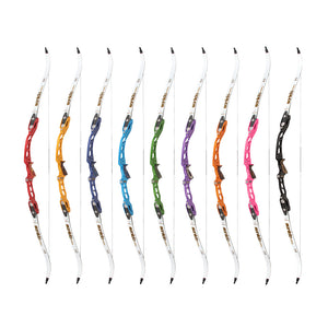 Dark Slate Gray Sanlida® Miracle X10 ILF Target Recurve Bow Kit – Red Edition SANLIDA