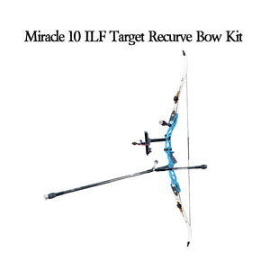 Lavender Sanlida® Miracle X10 ILF Target Recurve Bow Kit – Light Blue Edition SANLIDA