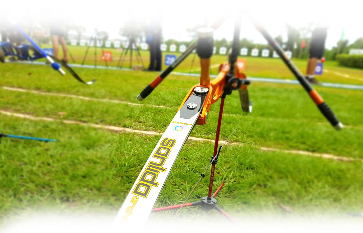 Olive Drab Sanlida® Miracle X10 ILF Target Recurve Bow Kit – Dark Blue Edition SANLIDA