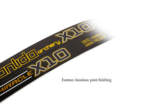 Tan Sanlida® Miracle X10 ILF Target Recurve Bow Kit – Dark Blue Edition SANLIDA